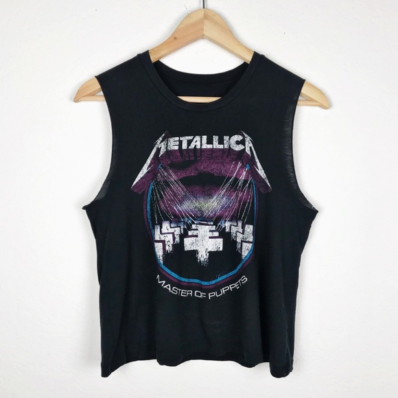 Bravado Metallica Master of Puppets Crop Tee Sz S - Picture 5 of 5